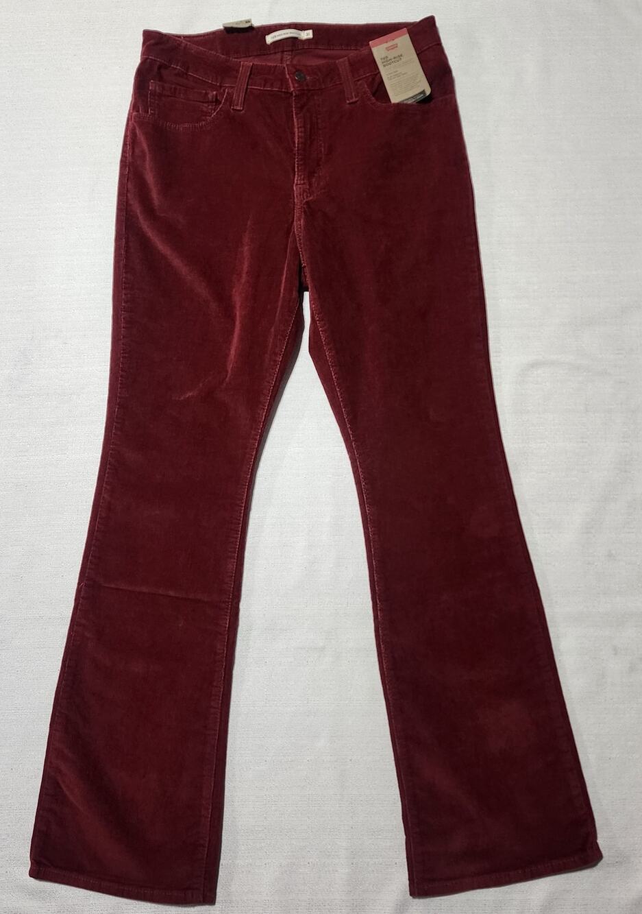 Levi's 725 high-rise bootcut corduroy pants W31''x L32'' woman's
